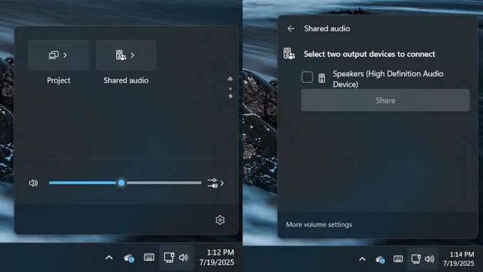 shared audio windows pc