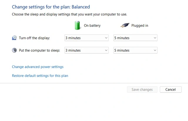 change screen time settings