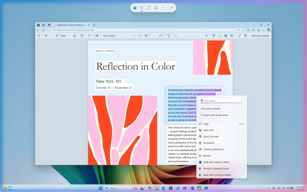 click to do ai feature windows 11