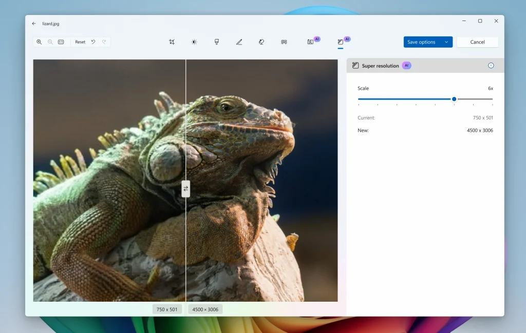 windows 11 edit photos ai mode