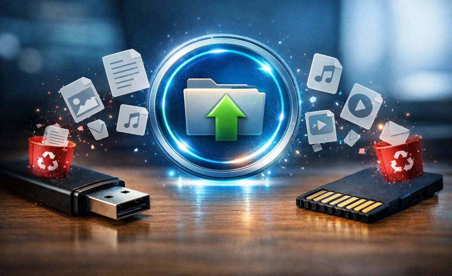 How to Recover Deleted Files from Pen drive USB Drive SD Card